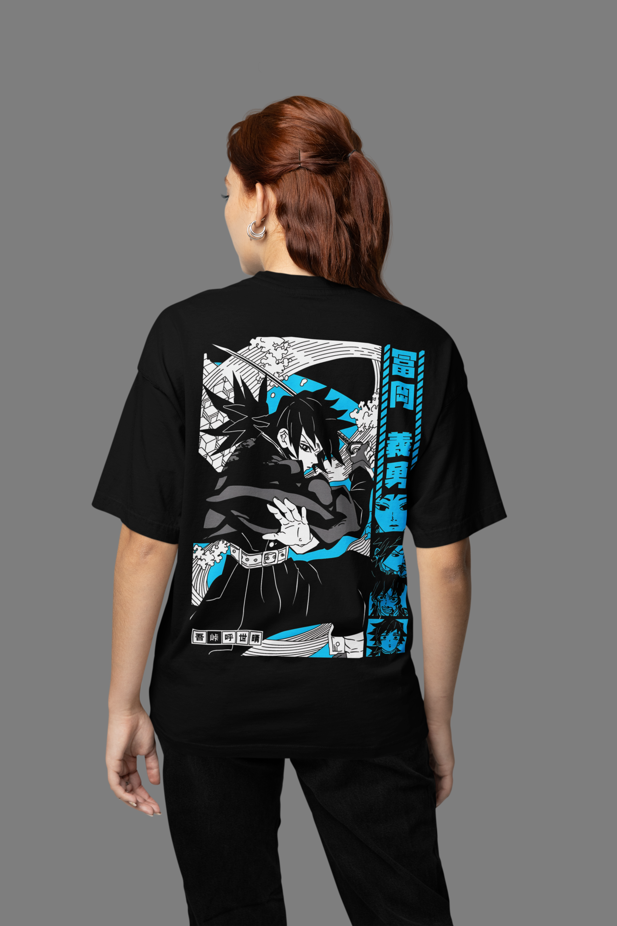 Playera Backprint Ilustrativo | P. del Agua