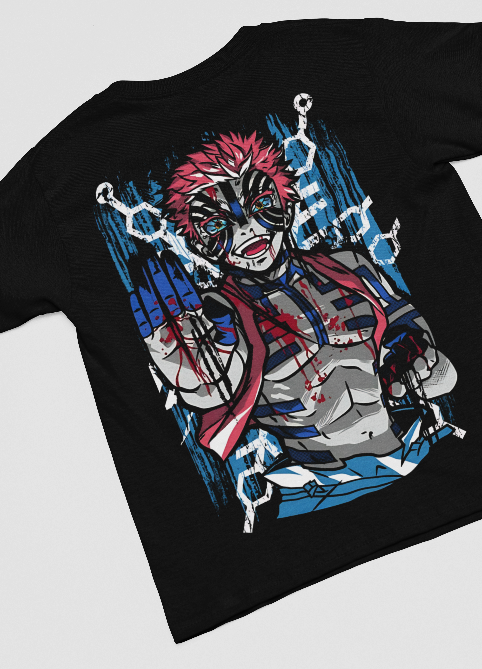 Playera Backprint Fragmentos | Diseño de Lucha