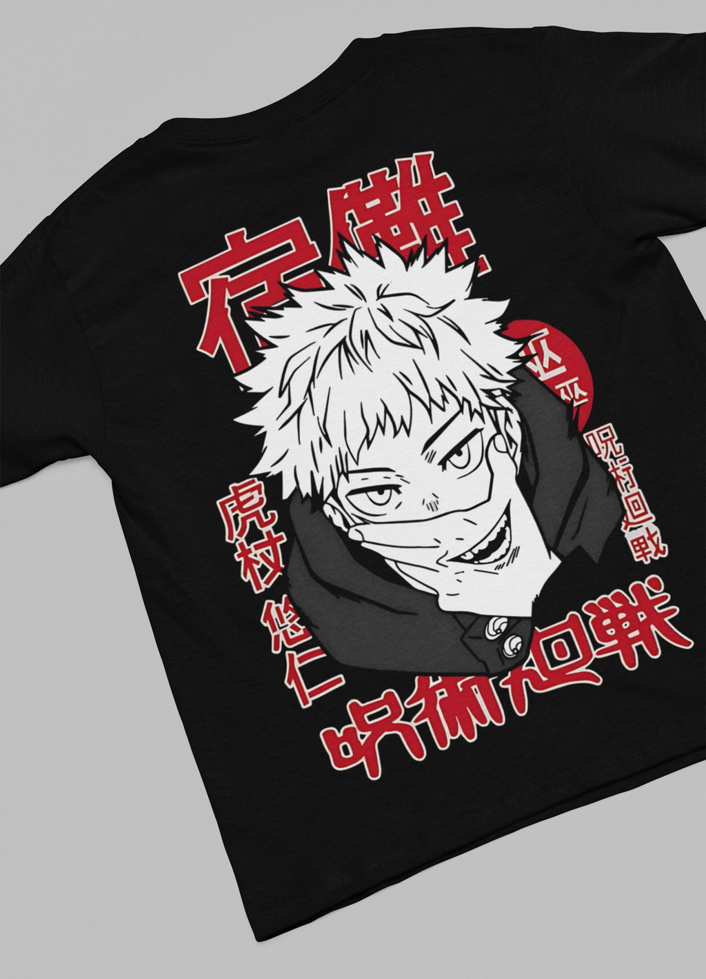 Playera Posesión Kanji | Retrato de Maldición (espalda)