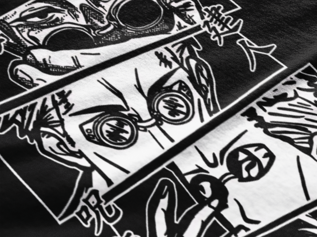 Playera Paneles Manga | El Hechicero de Grado 1