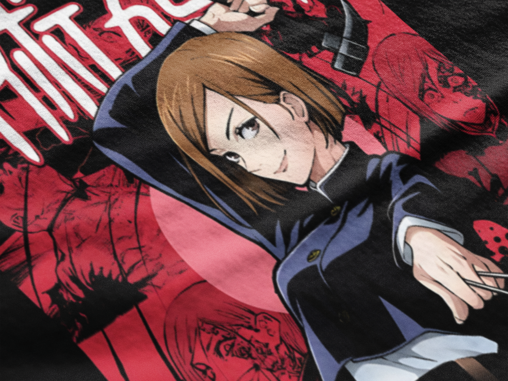 Playera Hechicera en Combate | Diseño Dinámico