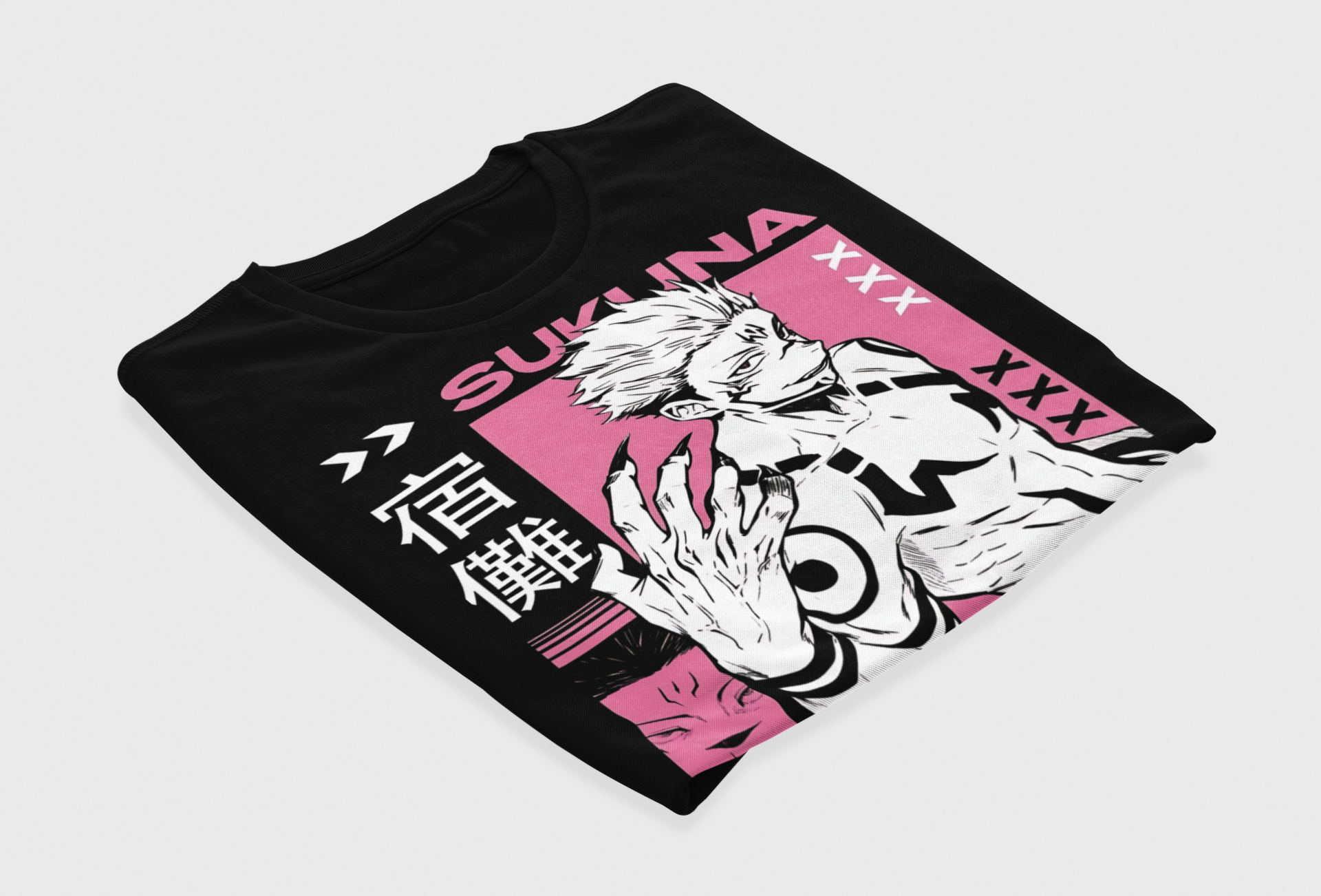 Playera Neón Rosa | Estilo Manga Moderno