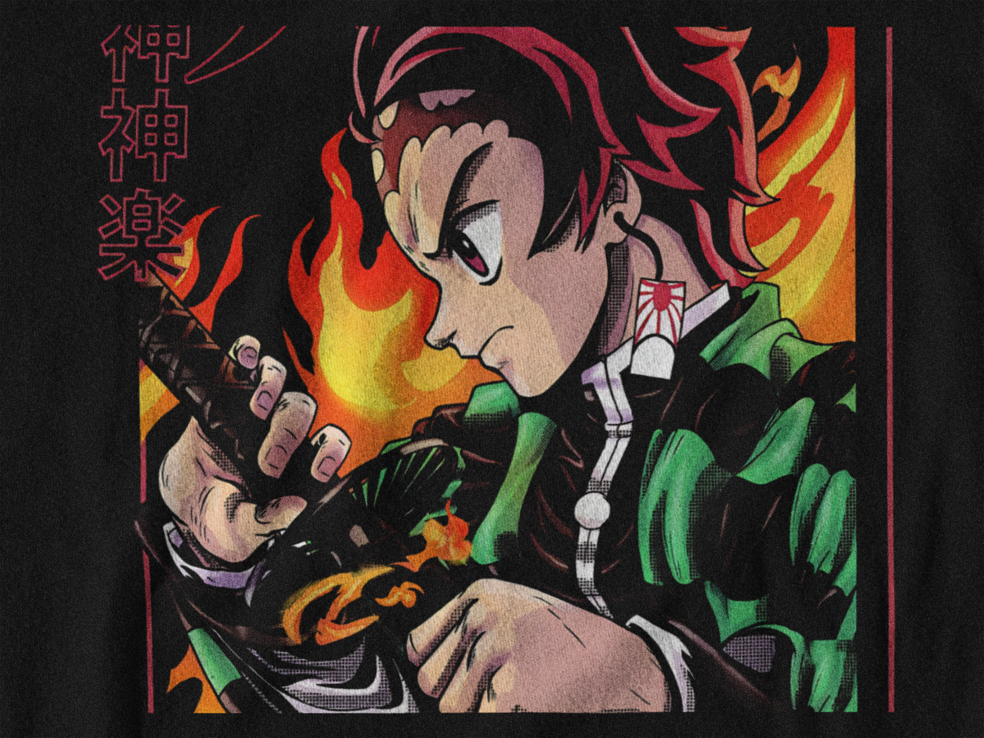 Playera Danza de Fuego | Ilustración Dinámica