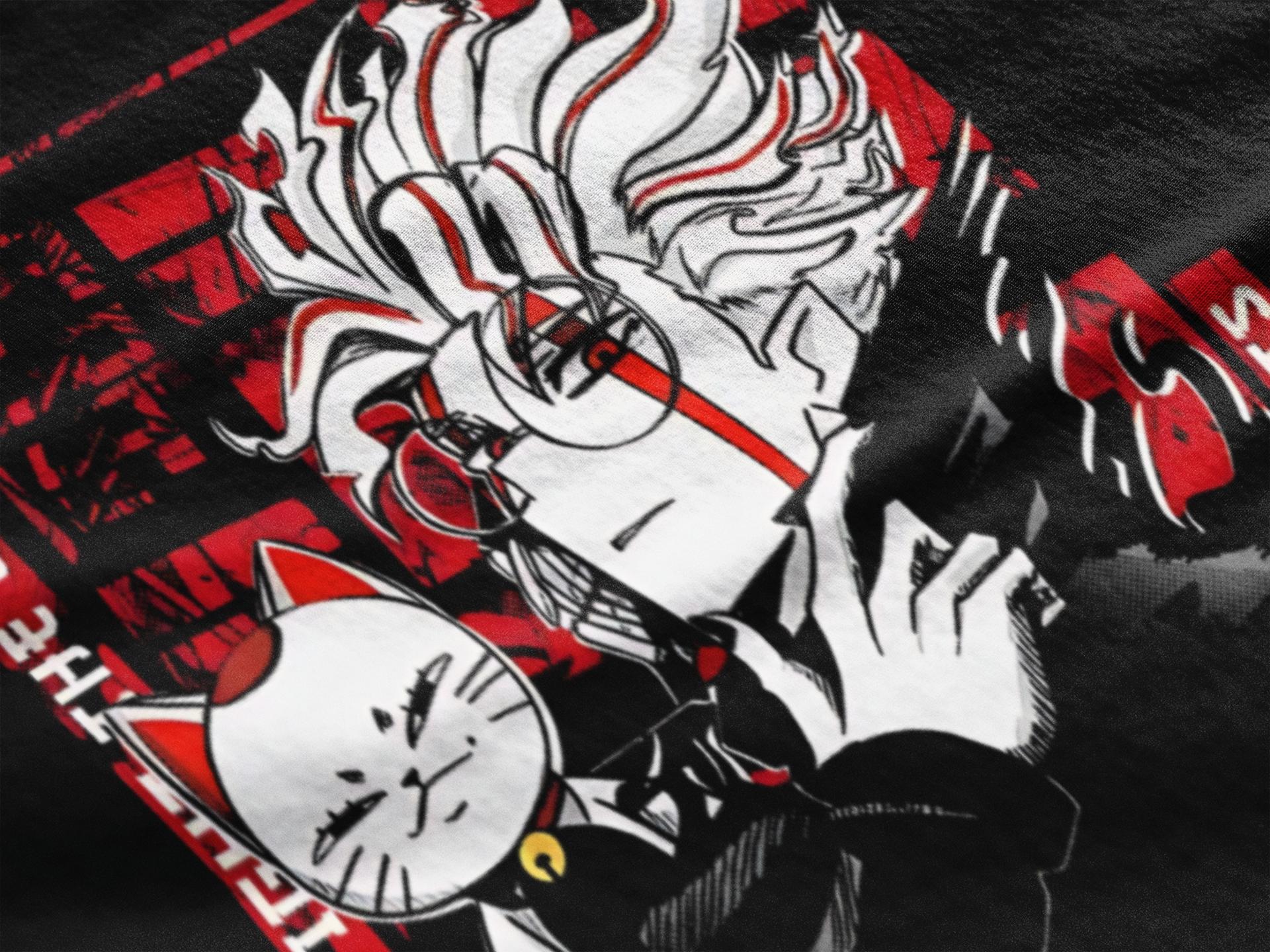 Playera Forma Demonio | Estilo Culto Ocultista