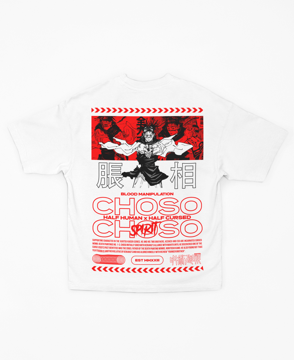 Playera Manipulación de Sangre | Estilo Gráfico