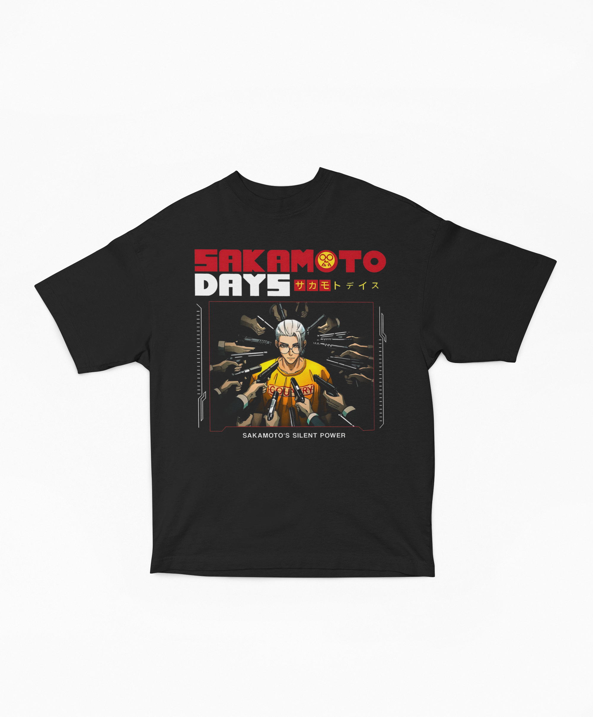 Playera Sakamoto Days Taro Sakamoto Bajo Fuego | Diseño de Acción Manga