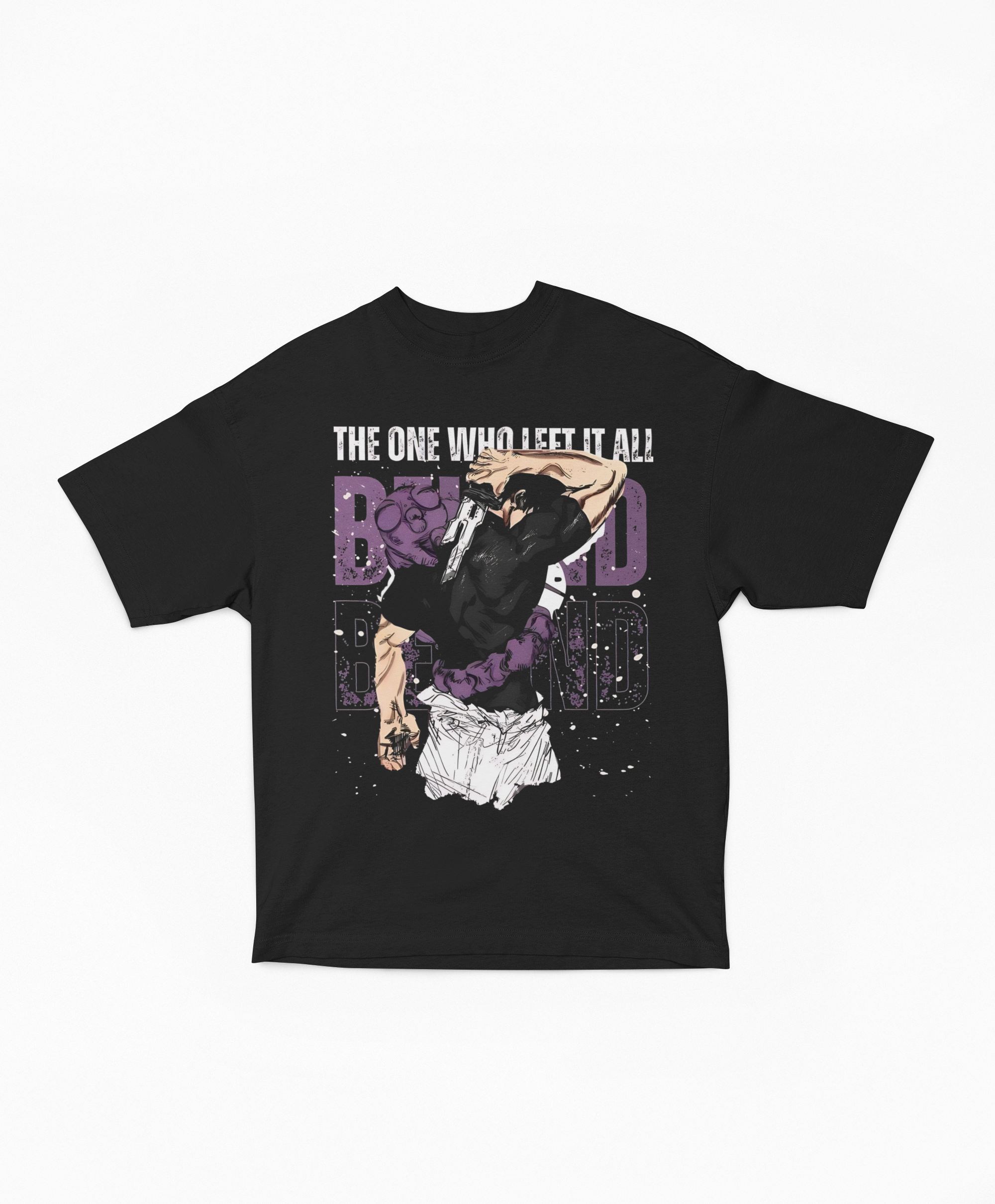 Playera Oversize Negra Toji Fushiguro | The One Who Left It All JJK